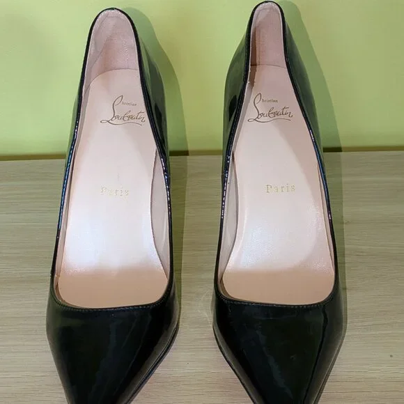 Christian Louboutin Pigalle 120mm black patent leather size 43 (10) - Picture 3 of 6